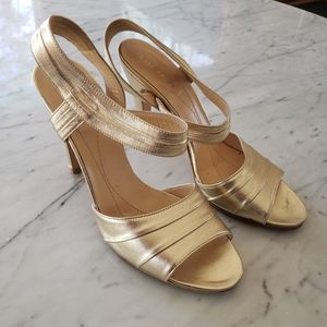 Sexy Gold Kate Spade heels